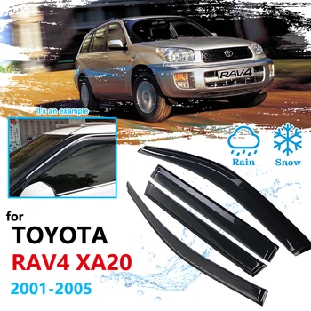 Automobilių Langų Priedai Toyota RAV4 XA20 2001 2002 2003 2004 2005 Lietaus Apsaugas, Reflektoriai Skydelis, Tentai, Pavėsinės RAV 4 XA 20