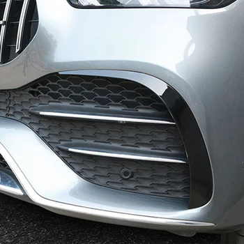 Automobilių Reikmenys Priekinis Buferis Sparnas Lūpų Apdaila Padengti Mercedes Benz GLE Klasės W167 GLE350/450/53 GLE400d AMG Line Sedanas 2020+