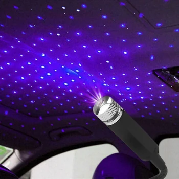 Automobilių Stogo Žvaigždėtas Dangus LED Atmosfera Šviesą G01 F20 G30 F30 F31 E36 E39 E87 E60 E46 E91 X1 X3 X5 E53 Auto-Optikos Reikmenys