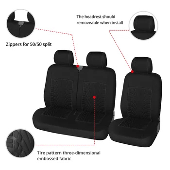 Automobilių Sėdynių užvalkalai (Dvigubos Priekinės Sėdynės ir 2+1 Sėdimos vietos) Už Chevrolet Onlx Plius 