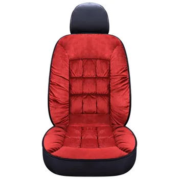 Automobilių sėdynės padengti pagalvėlė žiemos sėdynės vieno automobilio interjero prekės sėdynės pliušinis šiltos automobilio sėdynės pagalvėlės, Auto reikmenys geriausias automobilis