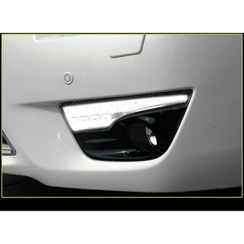 Automobilių Šviesos važiavimui Dieną DRL LED Rūko Žibinto Dangtelis su Geltona Posūkio Signalo Funkcijas Nissan Altima Teana 2013-m.