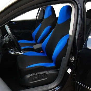 AUTOYOUTH Priekinės Automobilių Sėdynės Padengti Universaliųjų Automobilių Sėdynės Padengti Aukštos galinės Automobilio Sėdynės Raštas Kibirą Sėdynės Mėlyna Automobilių Stiliaus 1PC