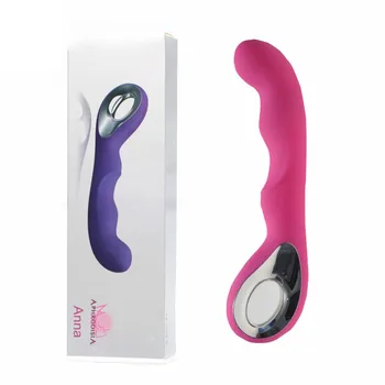 AV Lazdelė Latekso masažas G Spot Vibratorius USB Įkrovimo vandeniui Erotika makšties Klitorio analinis Stimuliatorius dildo Sekso Žaislas Moterims