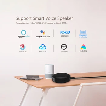 AVATTO WiFi Smart IR Valdytojas Smart Home Blaster Infraraudonųjų spindulių Nuotolinio Valdymo pultu per Tuya programa veikia su Alexa 