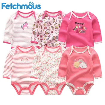 Baby girl drabužiai Naujagimiams rompers jumpsuits visą rankovės medvilnės berniuko, drabužiai kūdikiams, vaikiška rinkiniai roupas de bebe kūdikių drabužiai