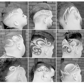Baldheaded Plaukų Clipper Elektriniai Plaukų Žoliapjovės Belaidžius Skustuvas Žoliapjovės 0mm Vyrų Kirpykla, Plaukų Pjovimo Mašina, Plaukų Žoliapjovės Vyrams
