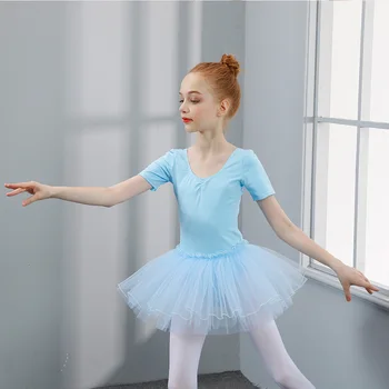 Baleto Tutu Suknelė Mergaičių Šokių Drabužiai Vaikams Mokymo Princesė Sijonas Kostiumai Gimnastikos Triko