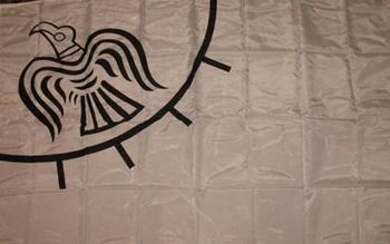 Balta Viking Varnas Vėliavos 3ft x 5ft Poliesteris Reklama Plaukioja 150* 90 cm Užsakymą vėliavos lauko