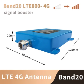 Band20 4G Signalo Stiprintuvas, 800 MHZ FDD Europoje Mobilųjį Telefoną Signalo Stiprintuvas Mobilųjį Telefoną Stiprintuvo 4g Lte 800 mhz Kartotuvas Rinkinys
