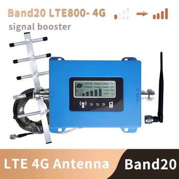 Band20 4G Signalo Stiprintuvas, 800 MHZ FDD Europoje Mobilųjį Telefoną Signalo Stiprintuvas Mobilųjį Telefoną Stiprintuvo 4g Lte 800 mhz Kartotuvas Rinkinys