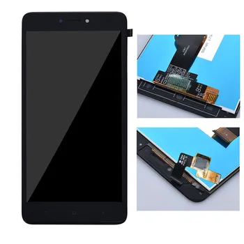 Bandymo LCD Xiaomi Redmi 4X LCD Ekranas Jutiklinis Ekranas skaitmeninis keitiklis Asamblėjos Pakeisti Xiaomi Redmi 4X Pro Prime 5.0 colių