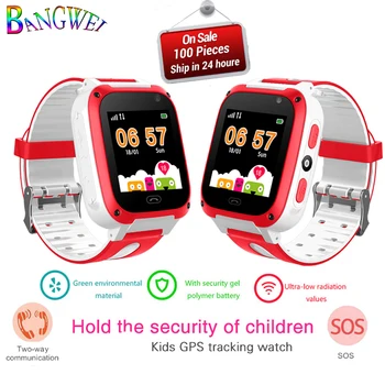 BANGWEI 2018 Naujas Smart žiūrėti GPS Vaikas SmartWatches Stabdžių Prarado Kūdikį, Žiūrėti Vaikams, SOS Skambutis Vietą Finder 