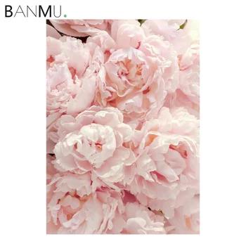 BANMU Šiaurietiško Minimalizmo, Plakatų ir grafikos Rose Flower 