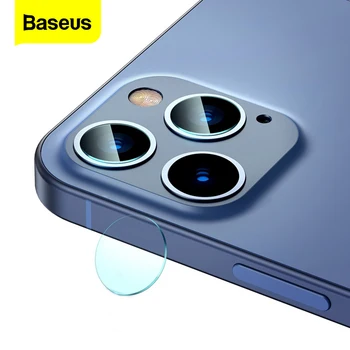 Baseus 0,25 mm Fotoaparato Objektyvo Screen Protector, iPhone 12 Pro Max galinė vaizdo Kamera Grūdintas Stiklas iPhone 12Pro Max apsauginės Plėvelės