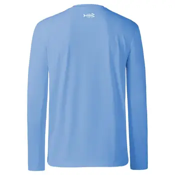Bassdash Vyrų UPF 50+ Naudingumo Long Sleeve T-Shirt UV Apsauga nuo Saulės, Žvejybos, Žygiai Sportiniai Marškinėliai