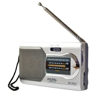 Baterija Ourtdoor Nešiojamą AM/FM Teleskopinė Antena Radijo Kišenėje Stereo Imtuvas