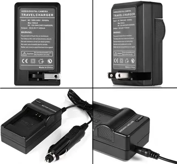 Baterijos Kroviklis skirtas Panasonic Lumix DMC-TZ6 DMC-TZ7, DMC-TZ8 (DMC-TZ9, DMC-TZ10, DMC-TZ18, DMC-TZ19, DMC-TZ20 Skaitmeninis Fotoaparatas