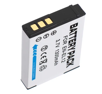 Battery Pack Nikon EN-EL12, EN-EL 12, ENEL12 Ličio-jonų