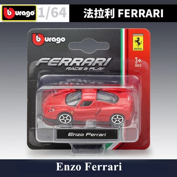 Bburago 1:64 Ferrari Enzo lieti modeliai Automobilio modelį Žaislų kolekcija dovana