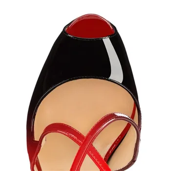 BBZAI Naujas modelis Moterų batai Aukščiausios kokybės seksualus Didelių kodas ponios batai Nuostabi batai 15CM Ploni Kulniukai Vandeniui 5CM 4-13 14