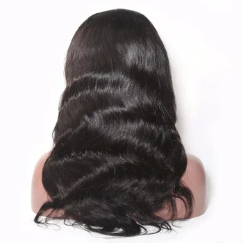BD PLAUKŲ, Kūno Banga Nėriniai Priekiniai Žmogaus Plaukų Perukai Brazilijos Remy Plaukų 13X6