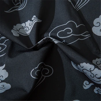 Bebovizi Japonų Stiliaus Katė Samurajus Kimono Streetwear Vyrų, Moterų Megztinis Japonija Harajuku Anime Skraiste Anime Drabužius 2020 M. Vasarą