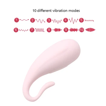 Belaidis Vibratorius 10 Greitį Makšties Masažo Kamuolys Vibruojantis Kiaušinis Sekso Žaislai Moterims, Klitorio Stimuliatorius, ir Nuotolinio Valdymo
