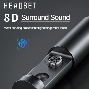 Belaidės Ausinės B9 TWS Bluetooth 5.0 In-ear Binaural Belaidžio Palieskite Mygtuką, Ausinės, Ausinių 2020 m.