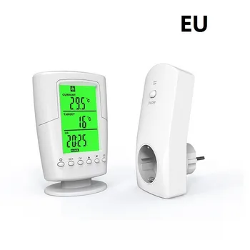 Belaidžio Smart Termostatas Nuotolinio Skaitmeninis Displėjus, Temperatūros Reguliatorius Lizdas Smart Termostatas 120-230V Kištuko ES,JAV