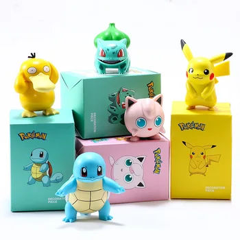 Berniukas zaislu, Pokemon duomenys anime modelis pikachu charizard žaislas s Pokemon lėlės veiksmų skaičius, Pokemon žaislas Helovinas dovana vaikams
