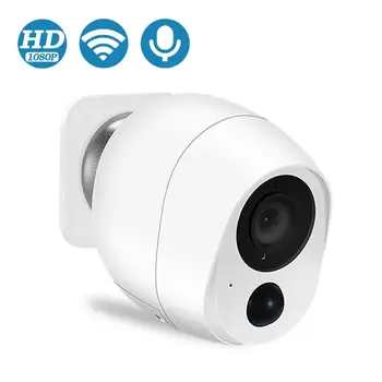 BESDER 1080P Mini WiFi Fotoaparato infraraudonųjų SPINDULIŲ Naktinio Matymo Vandeniui Saugumo IP Kamera SD Kortelę Saugykla Debesyje, Įrašyti Garsą Baterija IP Kameros