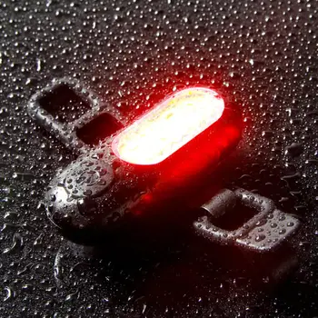 Bike Bicycle light Cob LED užpakalinis žibintas atsparus Vandeniui Galiniai Saugos Įspėjimas Dviračių Šviesos USB Įkrovimo Lemputė Naujas