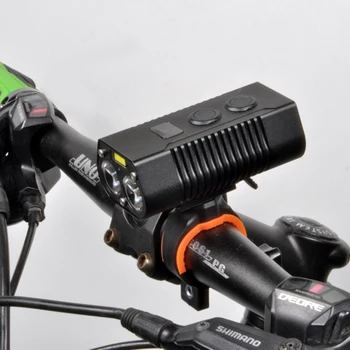 Bike Bicycle Light USB LED Įkrovimo Rinkinys Kalnų Ciklo Priekinių Žibintų Lempos Žibintuvėlis