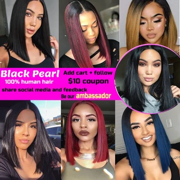 Black Pearl 1b/30 Ombre Nėriniai Priekiniai Žmogaus Plaukų Perukai Už juodaodžių Moterų Tiesiai Visiškai Pabaigos Malaizijos Remy Plaukų Perukai Vidurinė Dalis