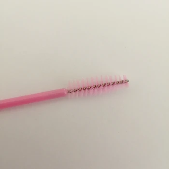 Blakstienų Brushs 500/1000 vnt Tamponu Šepetys Vienkartinės Microbrush aplikatorius baltymus Eyelashs Plėtiniai Bendable Teptukas Blakstienų Įrankiai