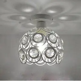 Blizgesio De Cristal Šiuolaikinės Kristalų LED Lubų Šviesos Lempa Balta/Juoda Kambarį Prieškambario Blizgikliai De Salė Nemokamas Pristatymas