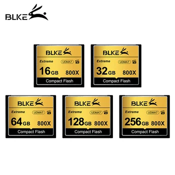 BLKE Atminties Kortele 128 GB 64GB 16G 32G CF Card Extreme High Speed Compact Flash Kortelės UDMA7 