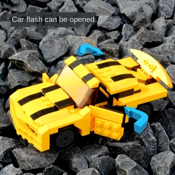 Blokai Robotas Deformuoti Žaislų Berniukams Transporto Priemonės Blokai Suderinama Modelis Plytų Transformatoriai