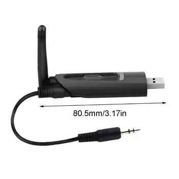 Bluetooth 5.0 2in1 Siųstuvas su Antena B25 ĮSA USB Powered Belaidžio ryšio Adapteris KURMIS