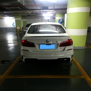 BMW M5 5 series 2012 2013 ABS Plastiko Automobilių Uodega Sparno Apdaila Galinio Kamieno Spoileris Už 520 525 528 538