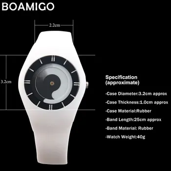 BOAMIGO Prekės 2020 Vėliau kaip Atsitiktinis Mados Ponios Žiūrėti Paprasta Madinga Vaizdo Dial Unikalus vaizdo Režimas часы женские
