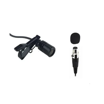 Bolymic Profesinės mini Atvartas Mikrofonas Mikrofonas su 3 Smeigtukai XLR jungtis bevielis mikrofonas
