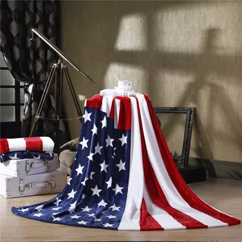 Britų Vėliavos/American Flag/Kanados Vėliavą, Daugiafunkcinis Antklodės Minkštas Karolis flanelė Vilnos Plona Antklodė 150*200cm lova padengti