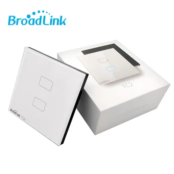 Broadlink TC2 1/2/3 Gauja ES WiFi Pereiti Sienos, Touch Panel Šviesos Jungiklis 433MHz Belaidis Valdymas Per RM4 Pro Smart Home