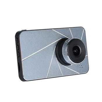 Brūkšnys Cam 4 colių Full 1920x1080P Automobilių Kameros DVR Dual Lens Naktinio Matymo 24H Stovėjimo Stebėti, Dashcam G-sensorius automobilių dvr kamera