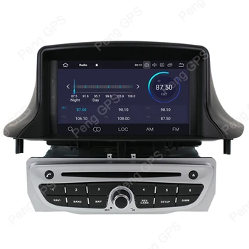 Built-in DSP Android 10.0/9.0 Automobilio Radijo Renault Megane 3 Fluence 2009-m. GPS Navigacijos CD, DVD Grotuvą, 