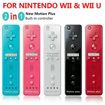 Built-in Motion Plus Belaidžiai Nuotolinio Gamepad Valdiklis, Skirtas Wii /wii U Nintend Wii U Nuotolinio Controle Kreiptuką Joypad