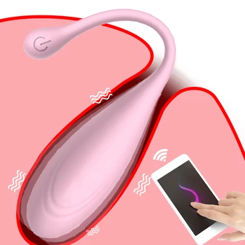 Buletooth APP Kontrolės Kulka Vibratorius Kegal Makšties Kamuolys Vibracija Kelnaitės Šuolis Kiaušiniai Klitorio Stimuliatorius Sekso Žaislai Moterims