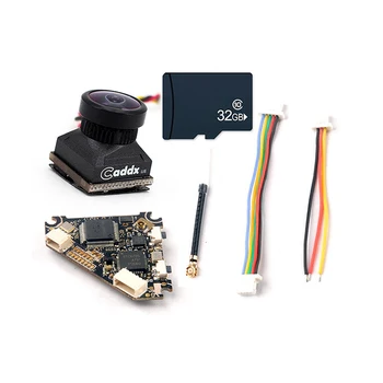 Caddx Turbo EOS2 FPV Kamera + Atnaujintas Diamond VTX 5.8 G 40CH 25~200mw Įjunkite Siųstuvą, DVR Įrašymo Audio Cinewhoop RC Drone